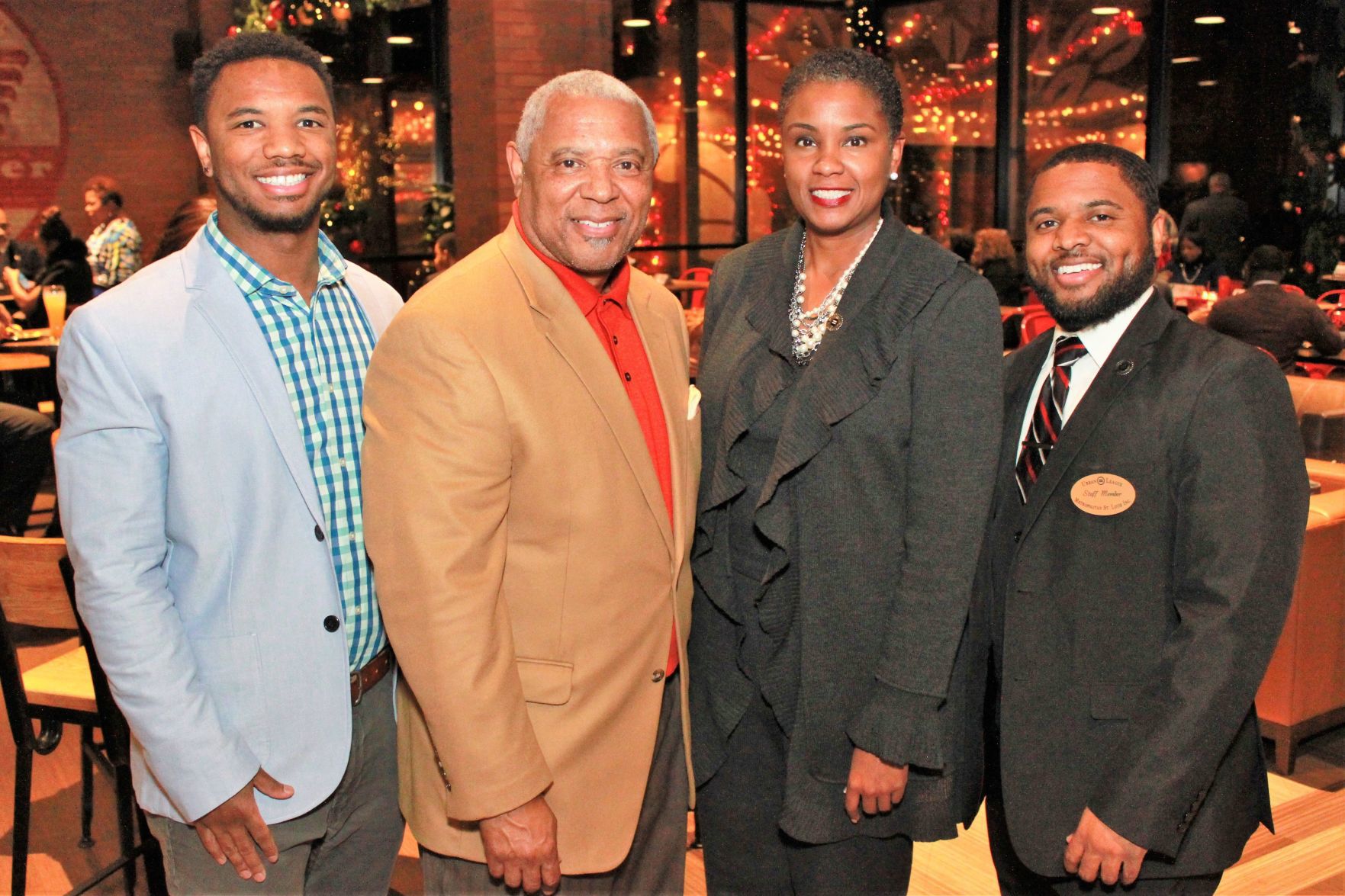 Daniel Jones, Darryl Jones Sr., Karen Morrison, Darryl Jones Jr.